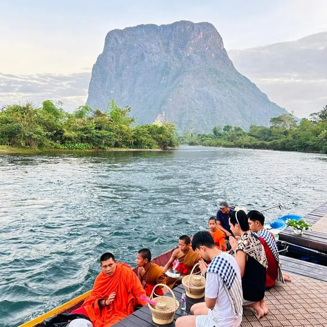 บรรยากาศการเดินทาง